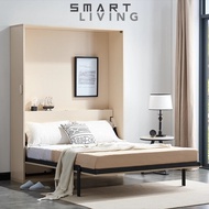 Electric wall bed invisible bed Small apartment invisible bed foldable bed living room wall bed stud