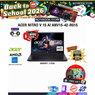 [ผ่อน 0% 10 เดือน]ACER NITRO V 15 AI ANV15-42-R015 /R7 7445HS/ประกัน 3 Years