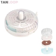 TANLOOP Fish Tank Filter, Submersible Ultra Thin Aquarium Filter, Mini Filter Round Shape Sponge Min