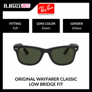 Ray-Ban Wayfarer Unisex Full Fitting Sunglasses (52/54 mm) RB2140F 901S