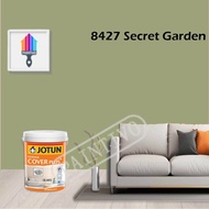 8427 Secret Garden 15L Jotun Essence Cover Plus Matt Green Colour Indoor Wall Paint Easy Wash Cat Dinding Dalaman