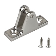 Top Fitting Hardware Simple Installation Deck Hinge Corrosion-Resistant for Outdoor Yacht Shade Kayak Accessories