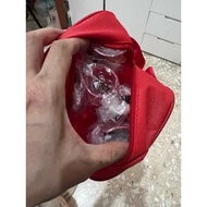 Tupperware mini eco 90ml set red