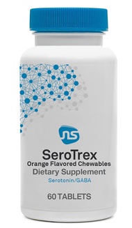 NeuroScience SeroTrex - Chewable 5-HTP with L-Theanine to Support Mood, Calm and Rest in Adults & Ch