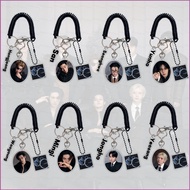 YT3 ATEEZ Acrylic Keychain 13th Mini Album GOLDEN HOUR: Part. 4 Pendant Yeosang Jongho Stars Accesso