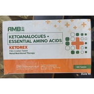 KETOANALOGUE+ESSENTIAL AMINO ACIDS CAPSULES 100s (KETOREX)
