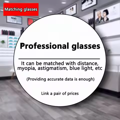 Custom made lens(Place the order after consulting the customer service)