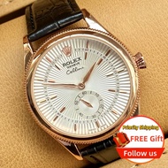 Cellini Men's Watch Leather Watch Fake Pointer Watch Fashion Business Watch 39MM