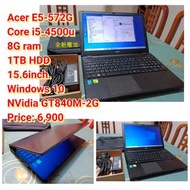 Acer E5-572GCore i5-4500u