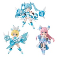 【新貨預訂】DESKTOP SINGER《雪初音》系列 (一套3款) Desktop Singer SNOW MIKU series (set of 3) 可動模型