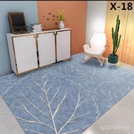 Sofa Carpet Household Cutable Carpet Full of Coffee Table Living Room Circle Fleece Room Nordic Larg