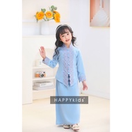 Kebaya Girl Baju Raya 2023 Baju Kurung Budak Perempuan Peplum Baju Kanak2 Perempuan Kid Girls Fashio