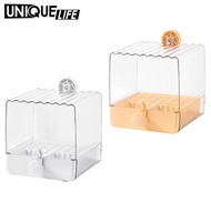 [Yoyoyo1] Bird Bath Bowl, Multifunctional Hanging Shower Box, Pet Bird Bath Box for Budgie Lovebirds