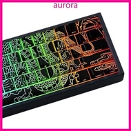 Auro Keycaps 74Key Side Print Backlit Keycap Loong Dye Sublimations for 60 61 65 67