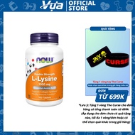 Viên uống NOW - L-Lysine 1000 mg / Tablet (100 viên) - Hỗ trợ sức khỏe miễn dịch và tổng hợp protein
