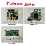CAIXUN ANDROID LED TV LE55F3G 55F3G Power Board MP5565T-175V600A Main Board TD.MS6886.762 T-Con Boar