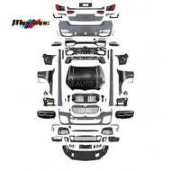 7 Series G11 G12 2016-2018 upgrade to New 2019-2022 LCI laser style M760 body kit For BMW  730li 740