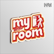 MOODVECT | My Room Wall Decoration Wooden Carving 30x20 Cm R69
