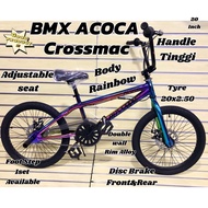 Basikal Saiz 20 Inci BMX / Basikal Budak BMX /Umur 6 -15 Tahun /BICYCLE SKILL/BICYCLE BMX /BMX ACOCA