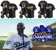 🈹 #MLB 道奇冠軍科比紀念款黑金波衫 LA Dodgers Vin & Kobe Patch Gold Trim Vapor Premier Limited Jersey V2💎紫鑽商家💎 所有衫