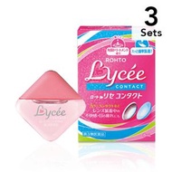 【3入組】 樂敦Rohto Lycee 妮睫 小花 眼藥水 8ml【第3類醫藥品】