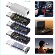 YAAN Type C To 3 5mm Headphone Port Adapter Sound Frequency Converter For Phone 15