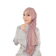 Adult Turban 'Elegant Curly Turban' - Long Turban Instant Hijab Nonnetedy Turban Head Scarf