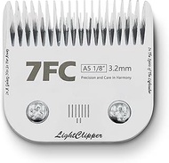 LightClipper Detachable Ultra Edge Dog Clipper Blade - Constructed of Carbonized Steel, Resists Heat