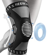 NEENCA Professional Knee Brace Compression Knee Sleeve with Patella Gel Pad &amp; Side Stabilizers Knee Support Bandage for Pain Relief Medical Knee Pad for Running Workout Arthritis Joint Recovery