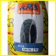 ♞KRX Tire 120×70×17 (Tubeless Tire) Motorcycle Tire
