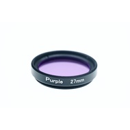 UNGU Purple Color Lens Filter Purple 27mm 27 mm Color Gel Filter - SKU 1.001.2064
