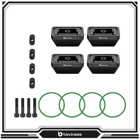 BEVINSEE Upgraded Jacking Lift Pad Adapters For BMW E90 E92 E93 E91 F30 F10 F20 M3 F80 M4 F82 F83 M2