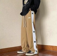 BV#slocks pants loose straight cut pants korean sweatpants wide leg baggy sweatpants for unisex