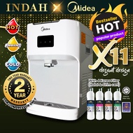 Midea Mild Alkaline Water Dispenser Hot Normal Cold X11/ X12 With 4 JAKIM Halal SIRIM Water Filter