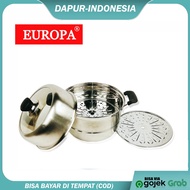 EUROPA STEAMER POT STAINLESS STEEL 28 CM, 30cm & 32cm