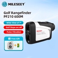 Mileseey Golf Rangefinder with Slope On/Off Switch PF210 Pro Golf Range Finder with Golf Scanning Fa