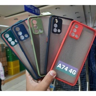 Oppo A75 4G Case Fiber Oppo A74 5G Softcase My Choice Camera Colorful