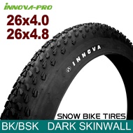INNOVA 26*4.0 Fatbike Tires 26x4.0 Fat Tire 26x4.8 Beach Snow Bike 26 inch Bicycle Wheel Wire Tyres 