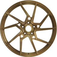 OEM Car Modification Accessories 26 Inch Gold Rims Forged Wheels 5x114.3 5x120 5x112 Car Rims 17in f