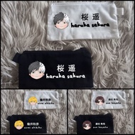 Anime wind breaker haruka sakura canvas pencil case