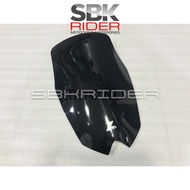 Z800 Long Windshield Black