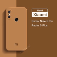 Color Soft Silicone Phone Case Xiaomi Redmi Note 5 Pro Redmi 5 Plus 10C 10 Power A1 A2 Plus K40S K60 Pro Casing Camera Lens Protection Cover