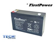 FIRSTPOWER 6V 12AH PREMIUM Rechargeable Sealed Lead Acid Battery For Electric Scooter/ Toys car / Bike /Solar /Alarm /Autogate/UPS/ Power Solution