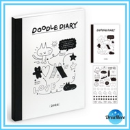 2026 Doodle Diary Including Sticker / Planner Diary / Scheduler