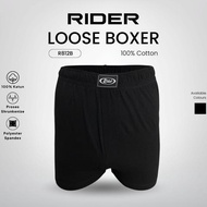 KATUN Youlusiah45 - premium rider boxer cotton underwear r812 black material 1 pc