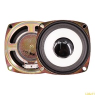Lidu11 3inch White Cone Edges Full Frequency Speaker 4Ω 5W for Music Player Speakers