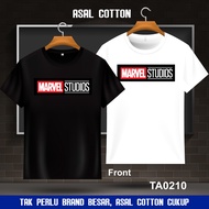 100% Premium Cotton Baju T Shirt Lelaki Oversize Plus Size Style Viral TA0210-Marvel Studios