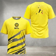 【READY STOCK】BAJU STL Sepak takraw Athletic Short Sleeve Quick Dry T-Shirt