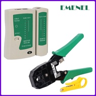 RJ45 RJ11 Network 3 in 1 Crimping Tool and Wire Stripper LAN Cable Tester