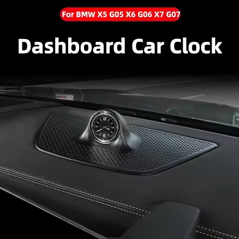 For BMW X5 G05 X5L G18 X6 G06 X7 G07 2022-2026 Dashboard Clock Center Console Electronic Quartz Cloc